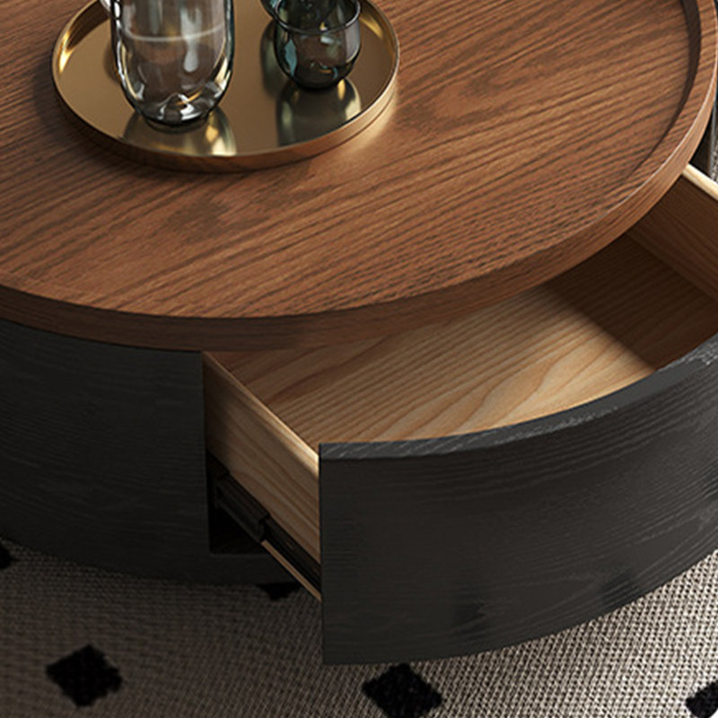 Table basse ronde italienne minimaliste