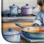 Tapis de séchage Pekingese The Chef