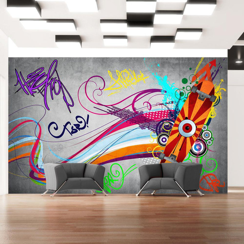 Murale, L 4,58 pi x l 6,5 pi
