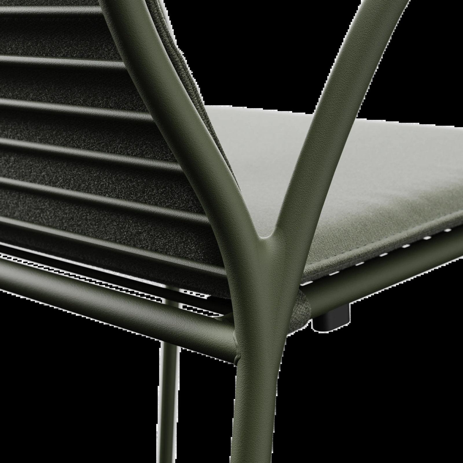 XY Stackable Sunbrella® Patio Armchair, Olive