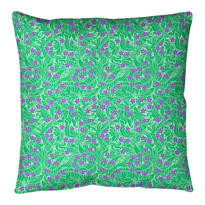 Coussin décoratif floral Katelyn Elizabeth