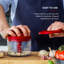 KitchenAid Manual Food Chopper, Empire Red