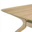 Ensemble de salle à manger 5 pièces en bois Aria avec pieds sculptés et chaises rembourrées-774489447-568357807