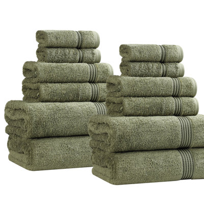 Guadlupe 12-Piece Egyptian Cotton Towel Set