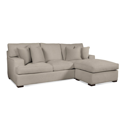 Sadie 97" Wide Reversible Sofa and Chaise with Ottoman