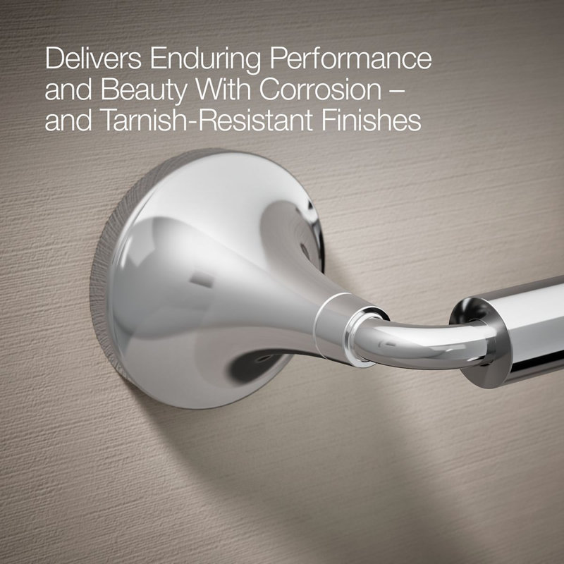 Tone Pivoting Toilet Paper Holder, Polished Chrome