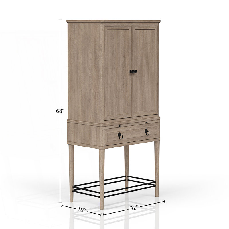 Bar Cabinet With Wine Storage