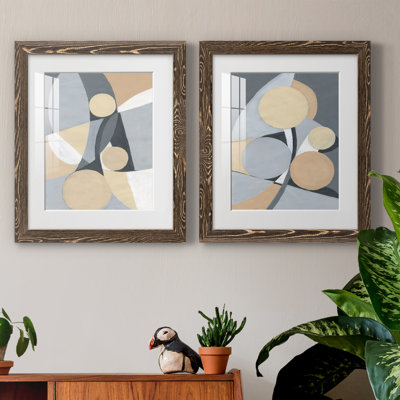 Millenium I - ensemble de 2 peintures