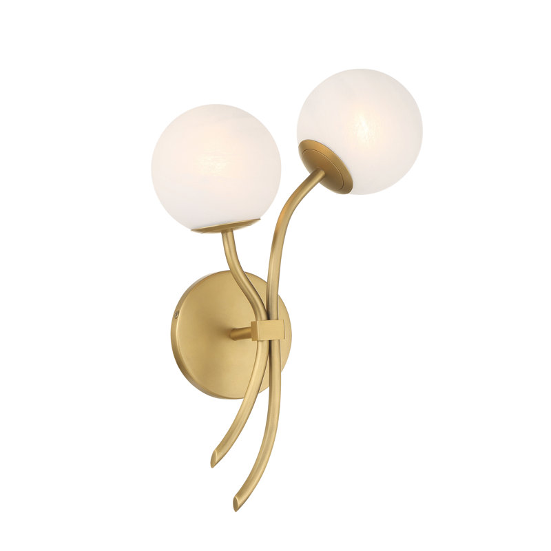 2 LIGHT WALL SCONCE