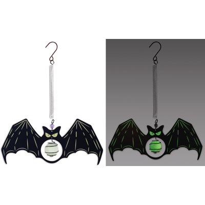 Art de pelouse gonflable Glow in the Dark Bat