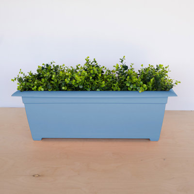 Dayton Recycled Plastic Deck Box Planter