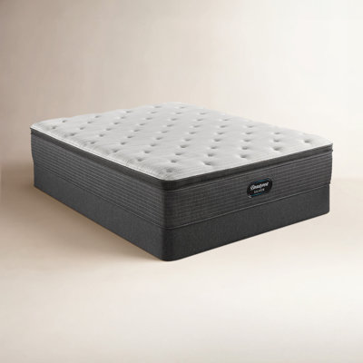 Beautyrest 15" Plush Pillow Top Innerspring Mattress  and Box Spring Set