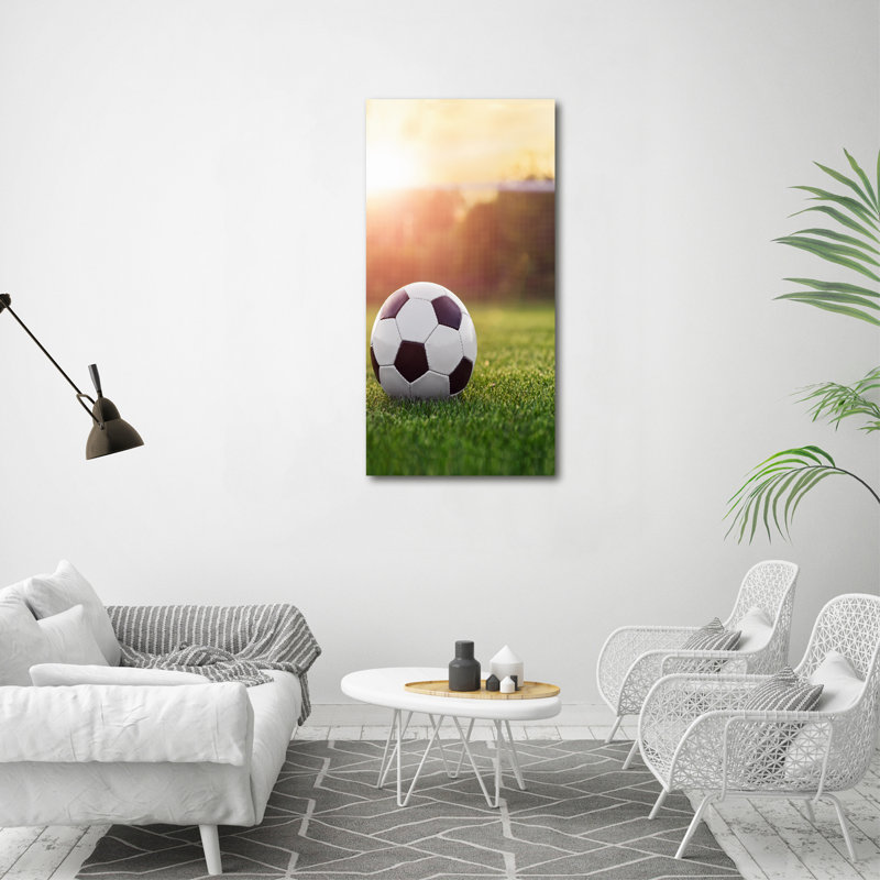Football - Wrapped Canvas Print