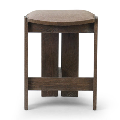 Hoven Backless Drifted Oak Bar Stool