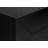 Mid-Century Modern 72 Inch TV Stand With Storage, Smooth Black Laminate Finish, And Abundant Media Storage Options-1890586998