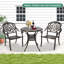 Table bistro Leatherwood