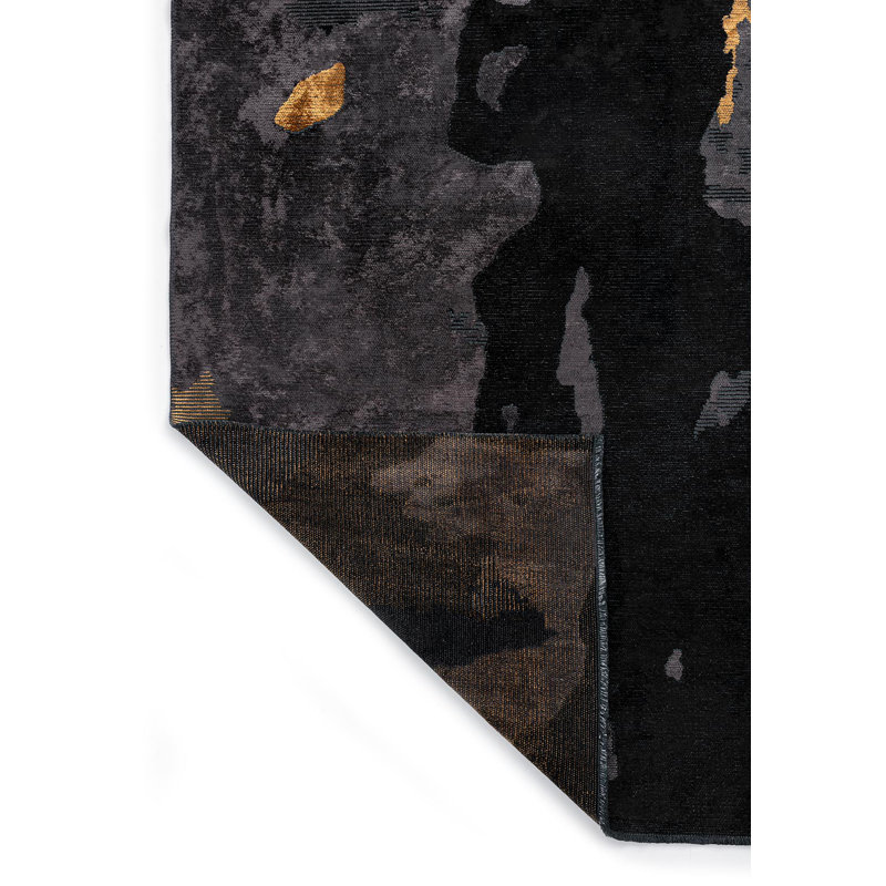 Rapture Abstract Area Rug, Rectangle 6'7" x 8'3"