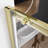 56"-60"W X 74"H Single Sliding Semi-Frameless Shower Door-123244147