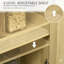 Buffet 47 po Boho Rattan - Texture naturelle et fonctionnalité moderne
