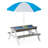 Patio Table Outdoor Picnic Table For Kids With Umbrella-1341108981