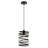 Axten 1 - Light Matte Black Geometric Pendant