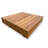 Ensemble de canapé modulaire 4 pièces en teck avec coussins et table basse-1144028596