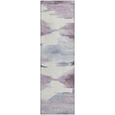 Premium Machine Washable Mayfield AMF2259 Swirls Rug