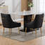 Chaise de salle à manger rembourrée Tymara-681490835