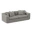 Barrett Boucle and Velvet Sofa-828903684-828903695