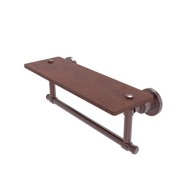 Arviso Bracket Shelf with Towel Bar