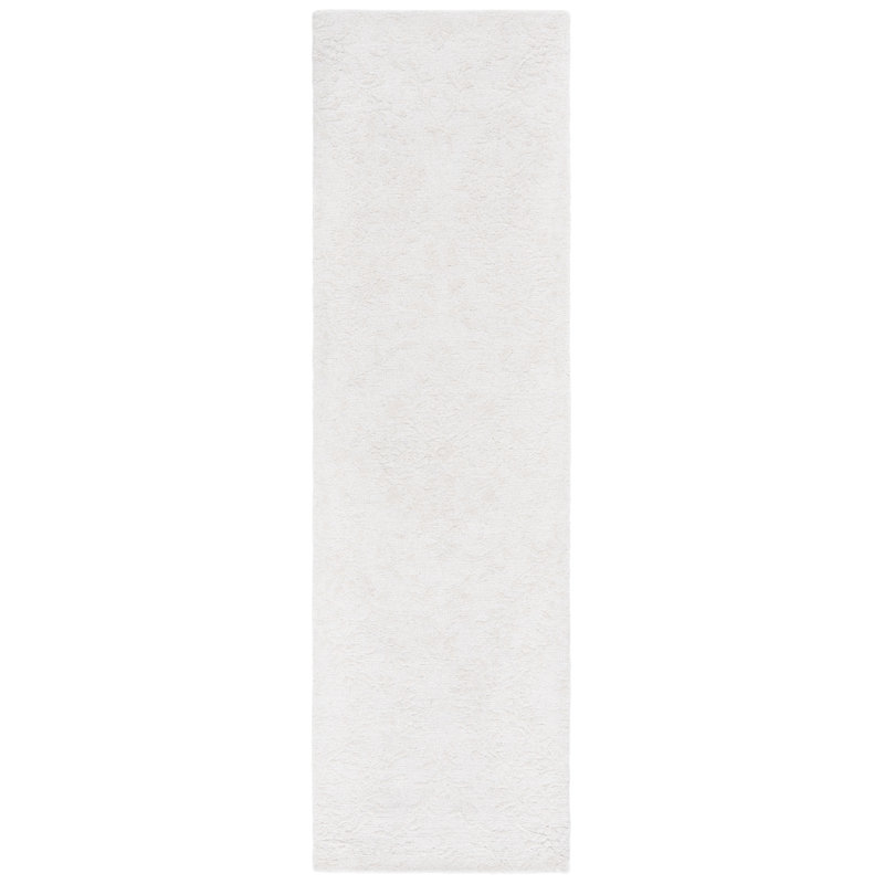 Tapis en laine touffeté à la main Narra 401, Tapis de couloir 2 pi 3 po x 8 pi