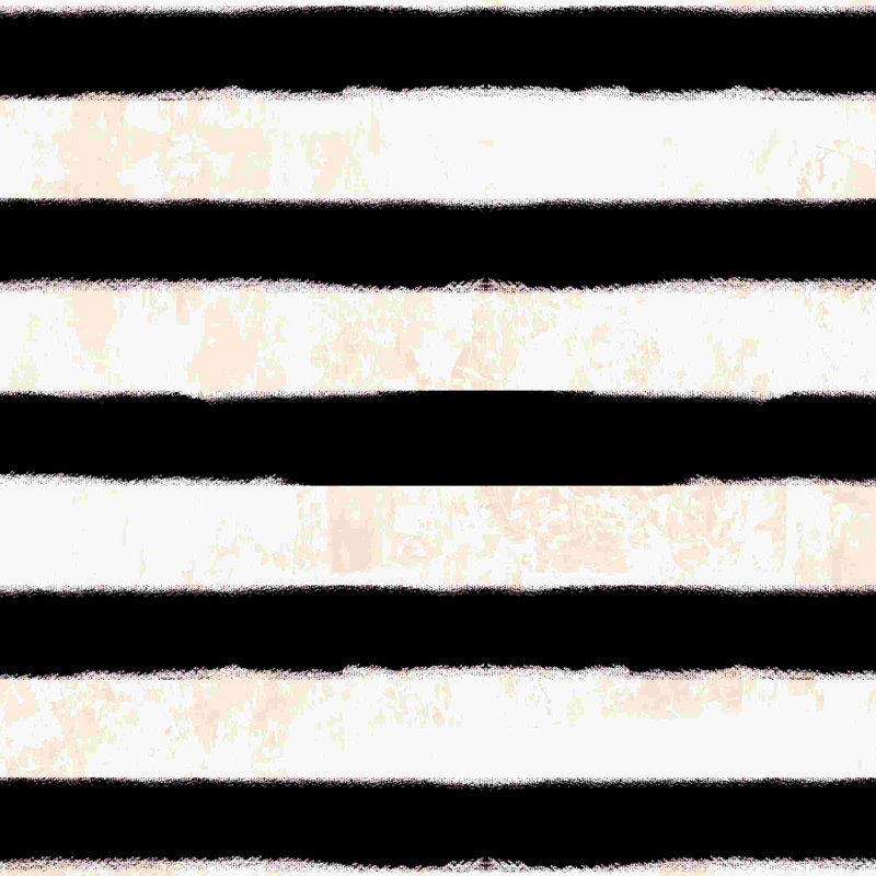 Black Stripes 2 - peinture sur toile tendue, H 36 po x l 36 po