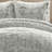 Gray Microfiber 3 Piece Comforter Set-234934301
