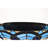 Thora Turquoise Blue, Ivory Tiffany Style Flushmount Ceiling Lamp