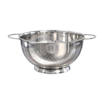 Buckingham Stainless Steel Hemisphere Colander Strainer  