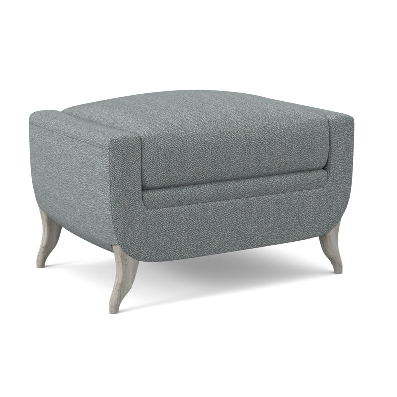 Repose-pieds standard rectangulaire de 29,5 po Armstrong, Cyan Maya, Bisque