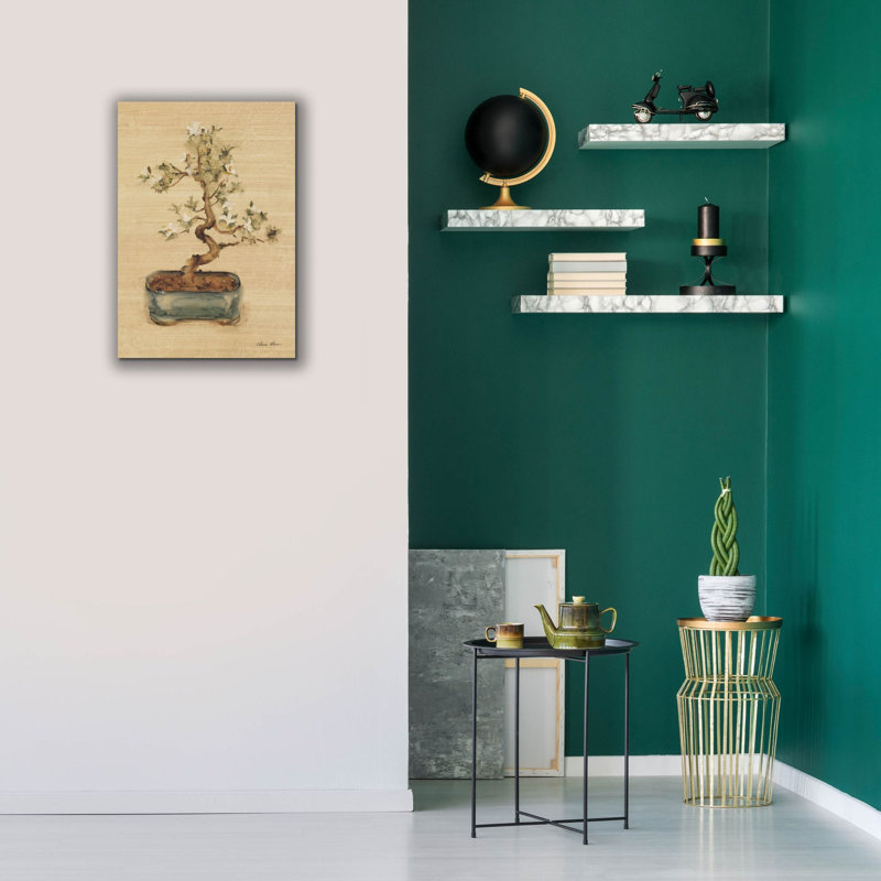 «Bonsai 2» par Cheri Blum, art mural sur toile, H 26 po x l 18 po x P 0,75 po