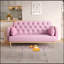 Canapé avec causeuse et motif tulipe-823696491
