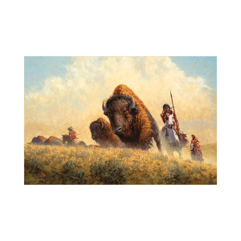 Days Of Plenty by Joe Velazquez - Wrapped Canvas Gallery-Wrapped Canvas Giclée, 30.48 cm H x 45.72 cm W