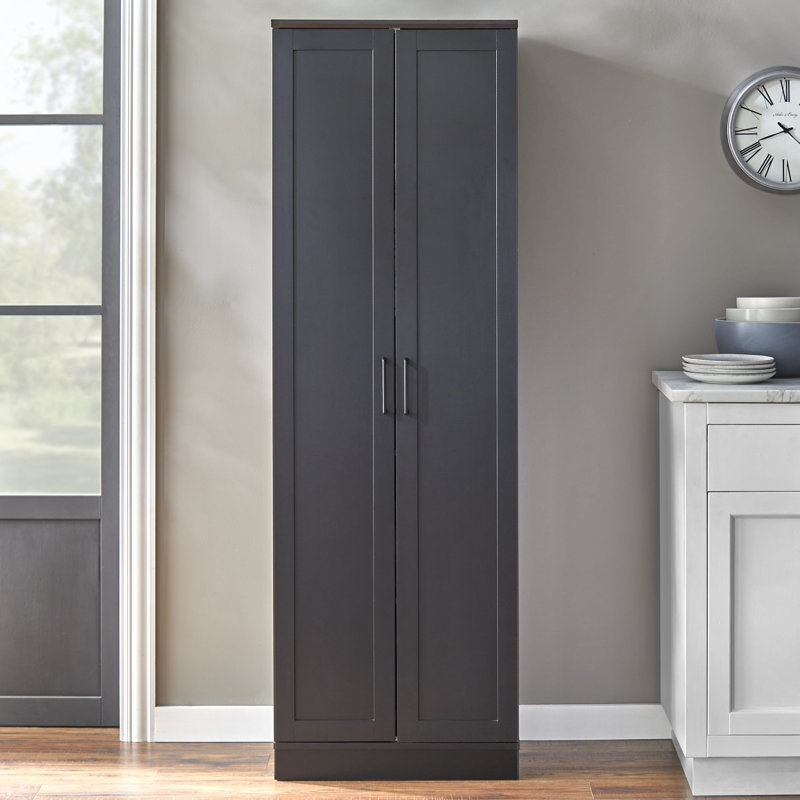 Roddin 71'' Kitchen Pantry, Black