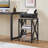 Wooden 3 Tier End Table with Storage-1453610658