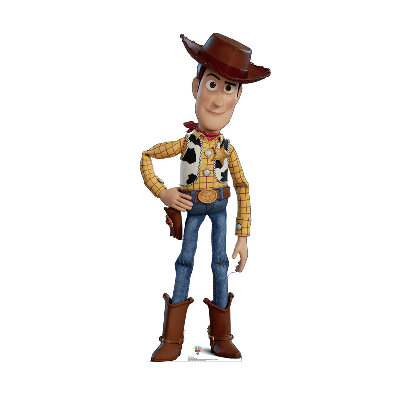 60'' Woody Toy Story 4 Cardboard Standup