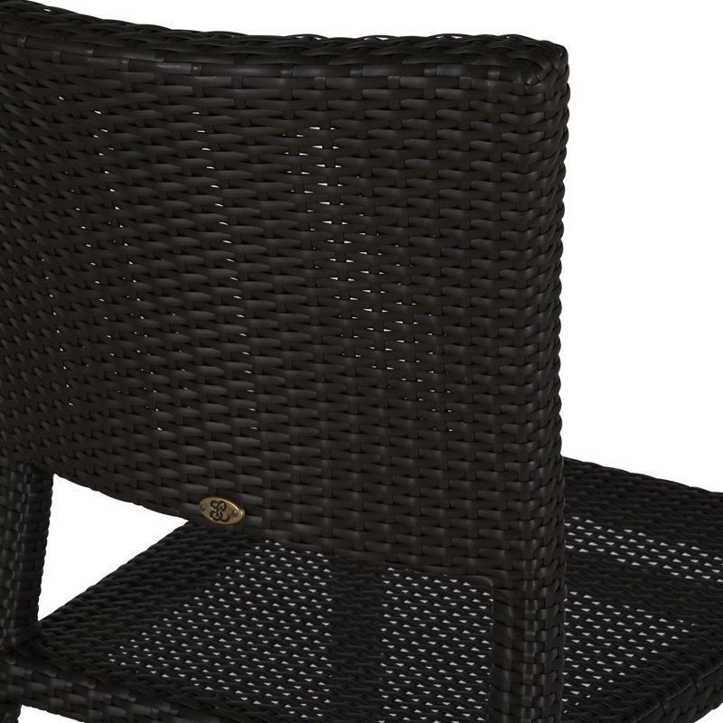 Skye 30" Patio Bar Stool with Cushion, Oyster, Dove Sunbrella® Linen, Welt