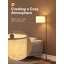 Lampe sur pied traditionnelle 62,2 po Clyda