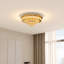 Hunter Glass LED Flush Mount