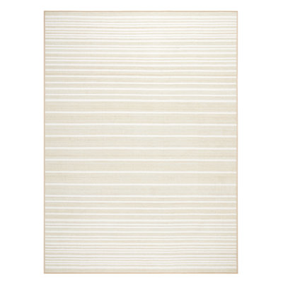 Town & Country Living Town & Country Basic Layne Everwash Non-slip Backing Area Rug Cream/beige