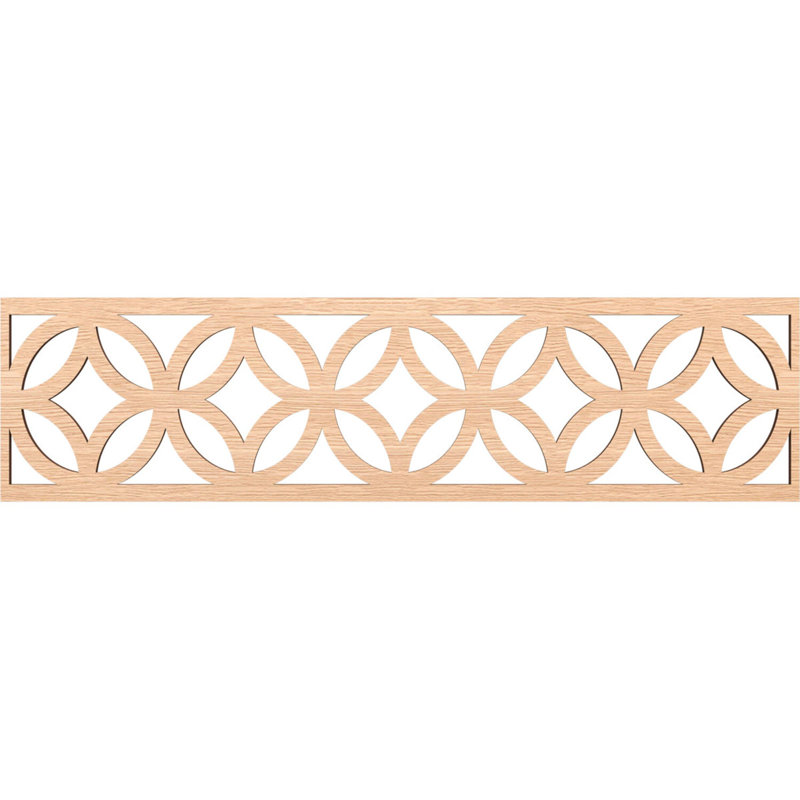 Moulure Crosby, Chêne rouge, H 12 po x l 47 po x P 0,375 po