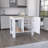 Versatile Macadamia Kitchen Island with Abundant Storage and Attractive Design