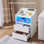 40cm W Manufactured Wood Bedside Table-1266382293