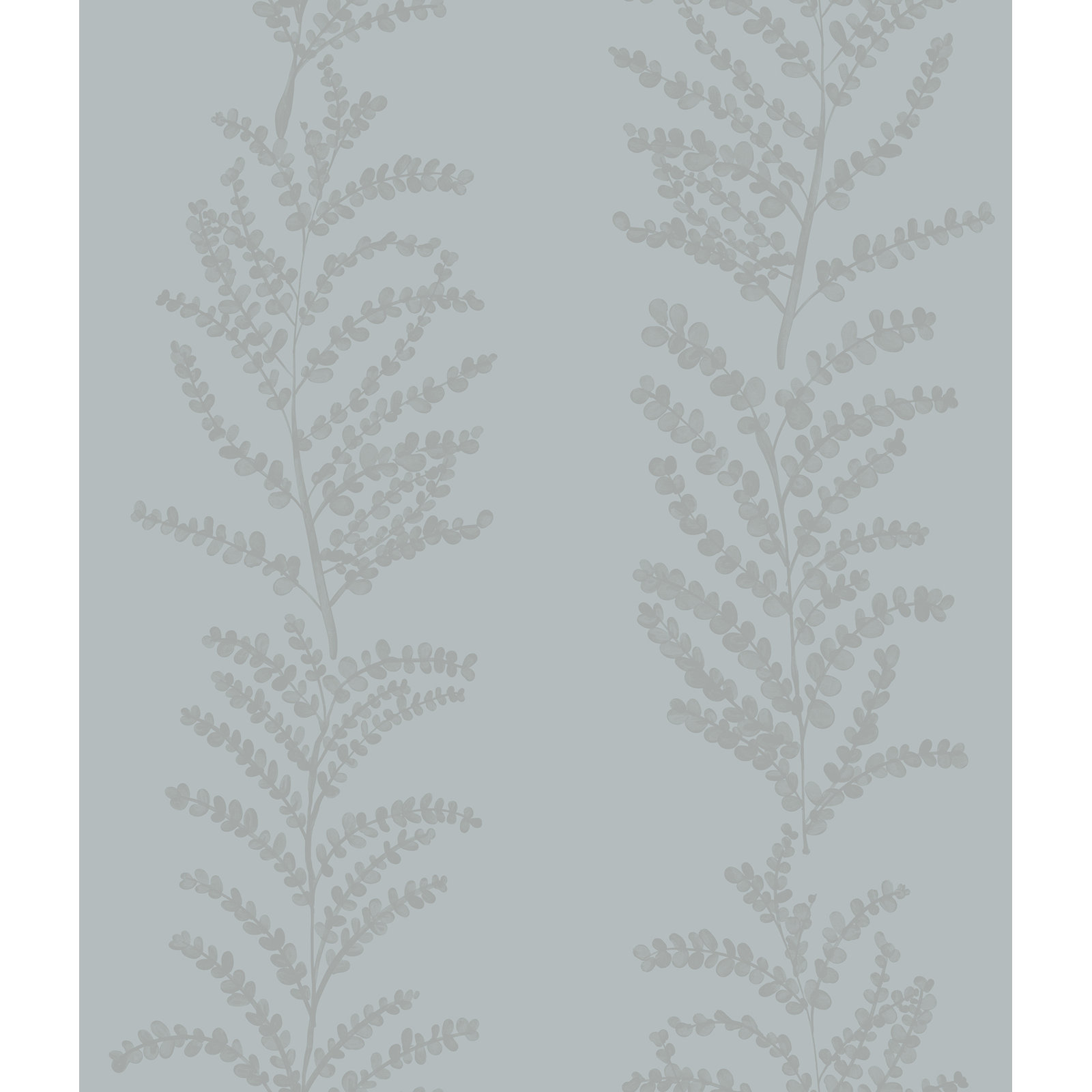 Yuki Osada Modern Floral Wallpaper, Fog